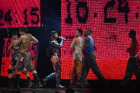 Katy Perry Performs At The Accor Arena - Paris