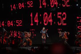 Katy Perry Performs At The Accor Arena - Paris