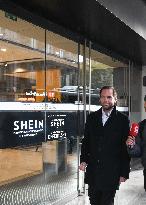 Karl-Stephane Cottendin Arrives At BHV - Paris