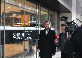 Karl-Stephane Cottendin Arrives At BHV - Paris
