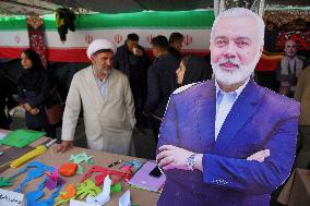 Iranians Rally At Former US Embassy - Tehran