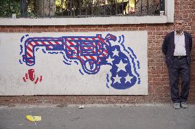 Iranians Rally At Former US Embassy - Tehran