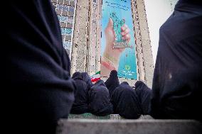 Iranians Rally At Former US Embassy - Tehran