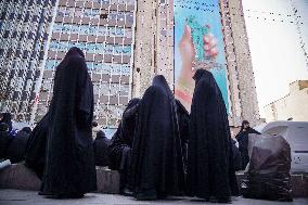 Iranians Rally At Former US Embassy - Tehran