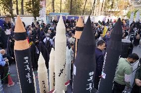 Iranians Rally At Former US Embassy - Tehran