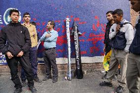 Iranians Rally At Former US Embassy - Tehran