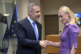 Turkish Foreign Minister Hakan Fidan visits Helsinki