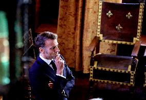 President Macron Visits the Pierre Loti House - Rochefort