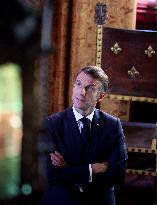 President Macron Visits the Pierre Loti House - Rochefort