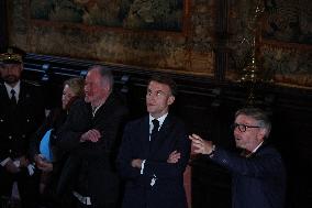 President Macron Visits the Pierre Loti House - Rochefort