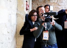 President Macron Visits the Pierre Loti House - Rochefort