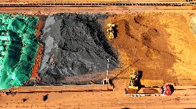 Qingdao Port Ore Terminal Yard