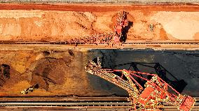 Qingdao Port Ore Terminal Yard