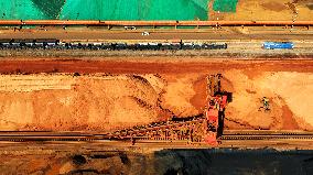 Qingdao Port Ore Terminal Yard