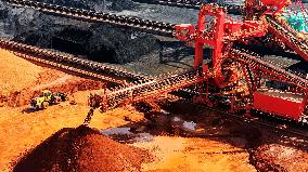 Qingdao Port Ore Terminal Yard