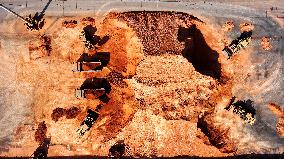 Qingdao Port Ore Terminal Yard