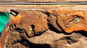 Qingdao Port Ore Terminal Yard