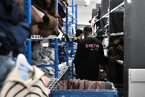Opening Day of Shein First Physical Store at BHV - Paris