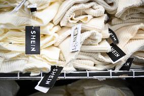 Opening Day of Shein First Physical Store at BHV - Paris