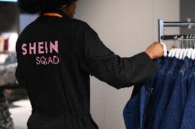 Opening Day of Shein First Physical Store at BHV - Paris