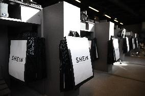 Opening Day of Shein First Physical Store at BHV - Paris