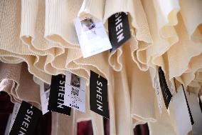 Opening Day of Shein First Physical Store at BHV - Paris