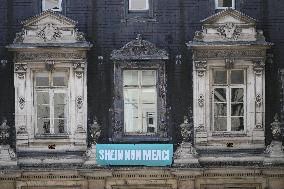 Opening Day of Shein First Physical Store at BHV - Paris