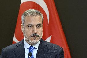 Turkish Foreign Minister Hakan Fidan visits Helsinki