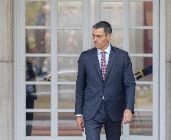 Sanchez receives the Sultan of Oman at Moncloa - Madrid