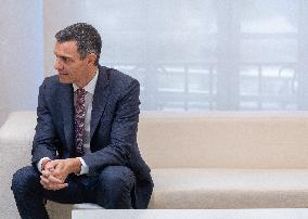 Sanchez receives the Sultan of Oman at Moncloa - Madrid