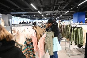 Opening Day of Shein First Physical Store at BHV - Paris