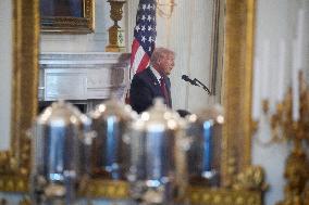 Trump With Republican Senators - Washington