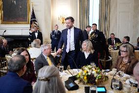 Trump With Republican Senators - Washington