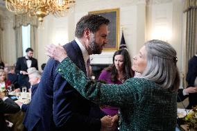 Trump With Republican Senators - Washington