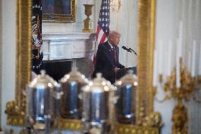 Trump With Republican Senators - Washington