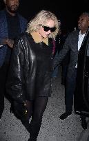 Celebs Leave Christy Screening - NYC