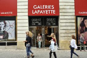 Illustration - Galerie Lafayette - France