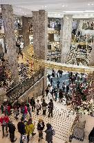 Illustration - Galeries Lafayette - Paris