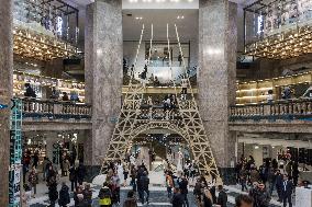 Illustration - Galeries Lafayette - Paris
