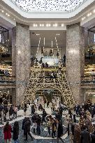 Illustration - Galeries Lafayette - Paris