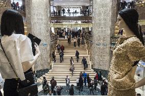 Illustration - Galeries Lafayette - Paris