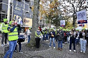 Protest Against Tax on E-Cigarette Liquids - Strasbourg