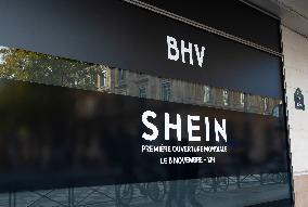 Illustration - Shein in BHV Paris