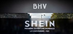 Illustration - Shein in BHV Paris