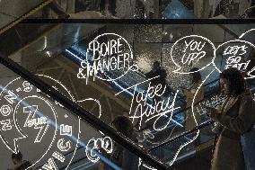 Illustration - Galeries Lafayette - Paris