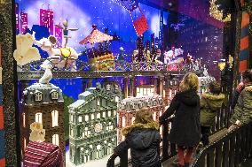 Illustration - Galeries Lafayette - Paris