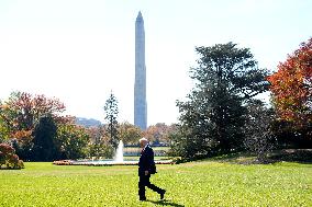 Donald Trump departs to Florida - Washington