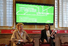 ATM Campaign Against Violence Press Conference - Milan