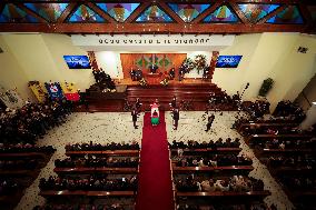 Funeral of State Police Chief In Naples - Italy