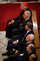 Funeral of State Police Chief In Naples - Italy